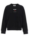 Moschino In Love We Trust Sweatshirt Black In Black