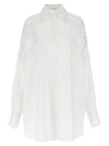 ERMANNO SCERVINO RHINESTONE EMBROIDERY SHIRT SHIRT, BLOUSE