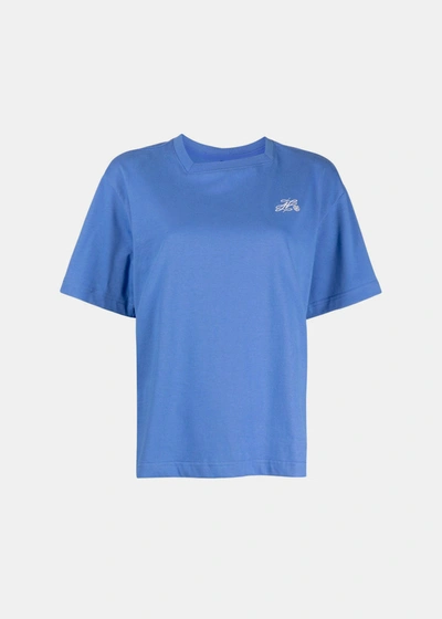 Ader Error Blue Dancy T-shirt