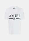 AMIRI AMIRI WHITE M.A. BAR LOGO T-SHIRT