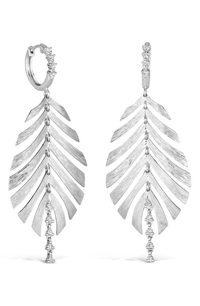 Hueb Women's Bahia 18k White Gold & 0.31 Tcw Diamond Drop Earrings