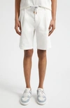 ELEVENTY ELEVENTY STRETCH COTTON BERMUDA SHORTS