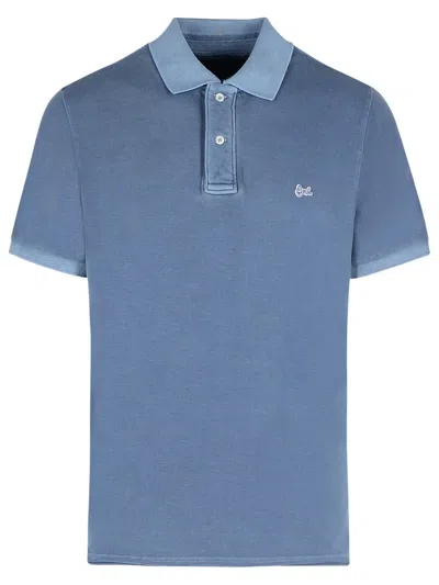 796 Navy Cotton Polo Shirt
