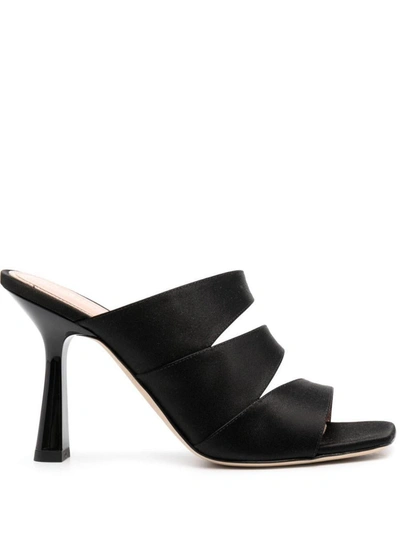 Alberta Ferretti Sandals In Black