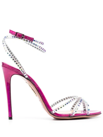 Aquazzura Sandals In Fuchsia