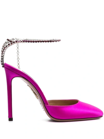 Aquazzura High Heel Shoes  Woman Color Fuchsia