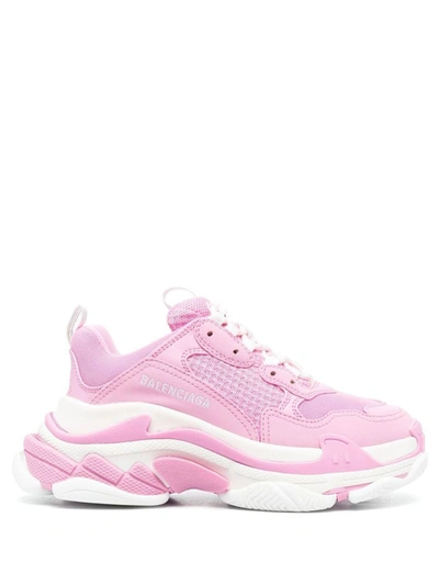 Balenciaga Sneakers In Pink / White