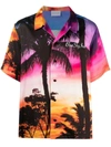 Blue Sky Inn Printed Shirt In Red