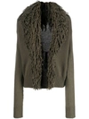 Blumarine Jacket  Woman Color Olive In Dark Olive