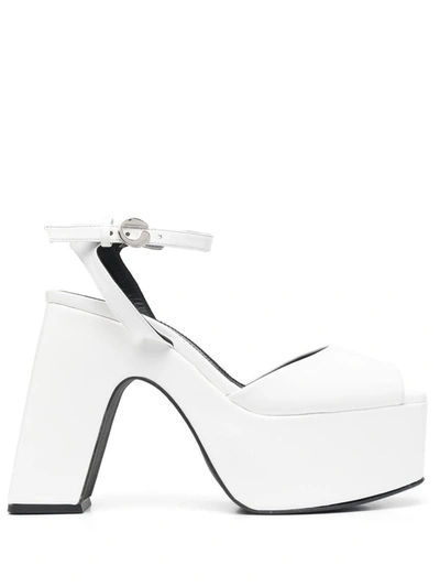 Coperni Sandals In White