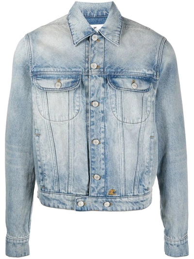 Courrèges Denim Jacket In Blue