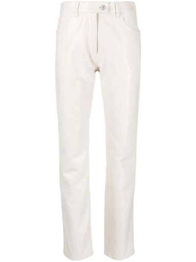Courrèges Trousers In White
