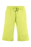 Dolce & Gabbana Fleece Shorts In Green