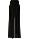 Dolce & Gabbana Chiffon Trouser With Removable Shorts In Black