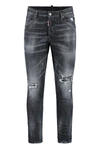 Dsquared2 Pants 5 Pockets In Black