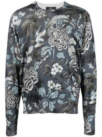 Etro Jumpers In Blue/grey