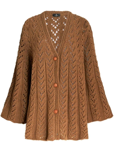 Etro Sweaters In Brown
