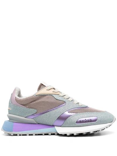 Ghoud Star Gr2 Panelled Sneakers In Lilac