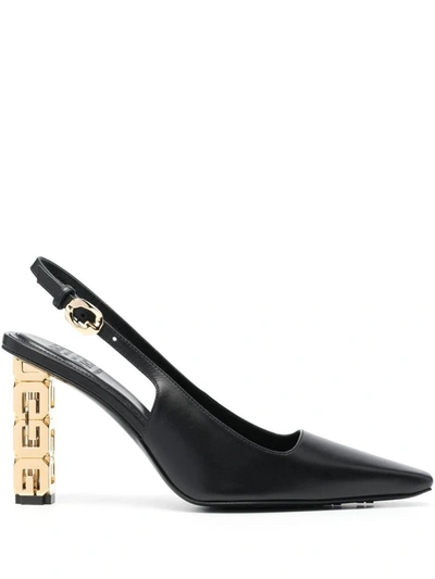 Givenchy Buckle-strap Pointed-toe Pumps In Black