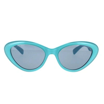 Gucci Eyewear Sunglasses In Blue