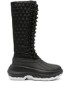Kenzo X Hunter Tall 70mm Lace-up Boots In Black