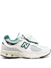 New Balance Leather And Mesh 2002r Low Top Sneakers With Removable Pocke In Sea Salt
