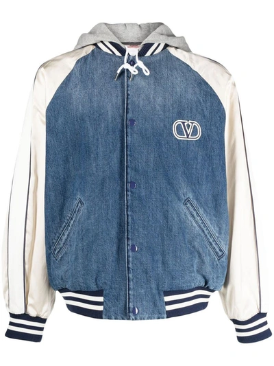 Valentino Garavani Jackets In Blue