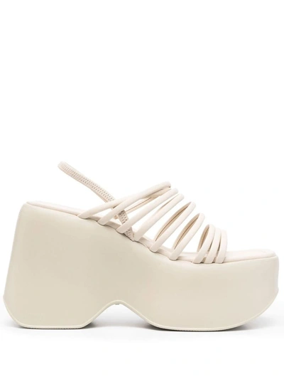 Vic Matie Sandals In Bone