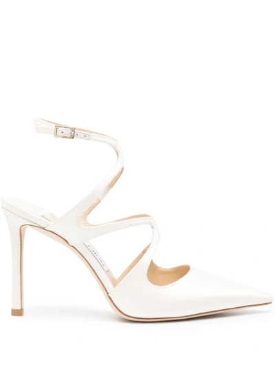 Jimmy Choo With Heel In White