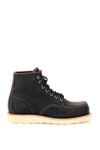 Red Wing Shoes Men's "classic Moc" Lace-up Boots In Black