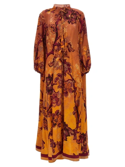 F.r.s. - For Restless Sleepers Eione Dresses Orange In Brown