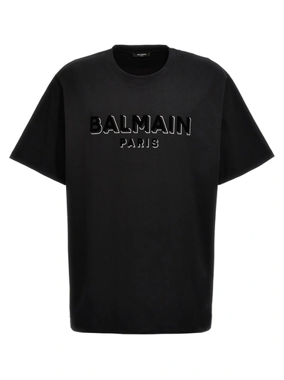 Balmain Logo T-shirt Black
