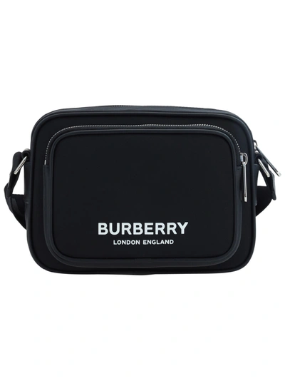 Burberry Econyl Shoulder Bag With Logo Print