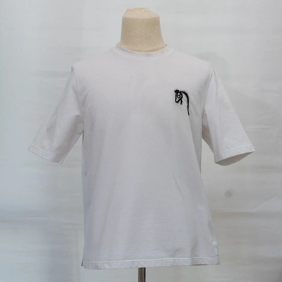 Pre-owned Hermes Hermès White Men's T Shirt