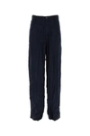 Balenciaga Oversized Tailored Trousers In Blue