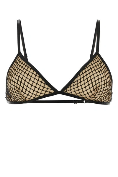 BALENCIAGA BALENCIAGA WOMAN BLACK MESH BRA