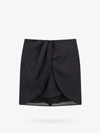 OFF-WHITE OFF WHITE WOMAN SKIRT WOMAN GREY SKIRTS
