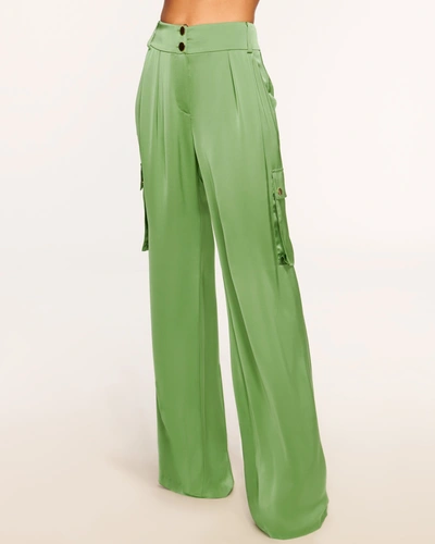 Ramy Brook Rumer Wide Leg Cargo Pant In Spruce