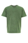Alexander Wang Crewneck Short-sleeved T-shirt In Green