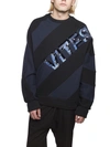 Juunj Juun J Oversized Crewneck Sweatshirt In Black
