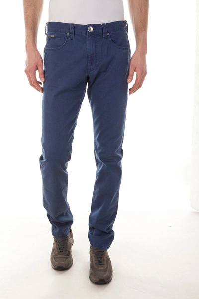 Armani Collezioni Jeans Trouser In Blue