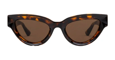 Bottega Veneta Bv1249s Havana Sunglasses