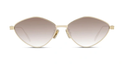 Givenchy Gv Speed 57mm Geometric Sunglasses In Shiny Endura