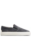 TOD'S TOD'S SUEDE SLIP-ON LOAFERS