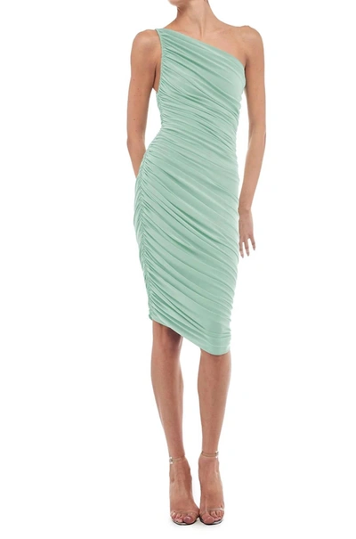 Norma Kamali Diana Dress In Seafoam In Blue