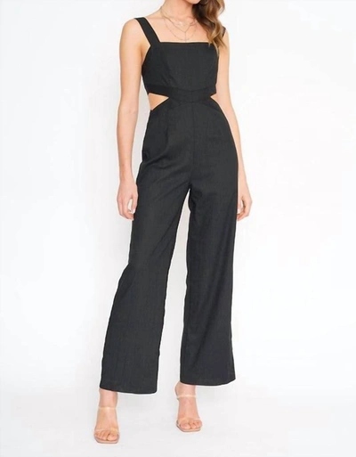 Dee Elly Nyc Cutout Jumpsuit In Black