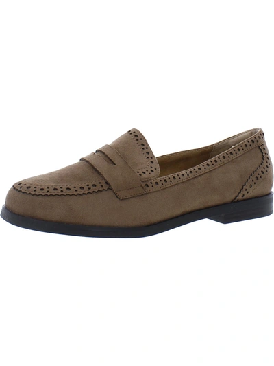Me Too Breck Womens Slip On Loafer Loafers In Brown