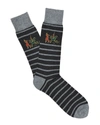 J.MCLAUGHLIN J. MCLAUGHLIN SANTA SLEIGH STRIPE SOCKS