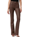 Joe's Jeans The Hi Honey High Rise Bootcut Coated Jeans In Tiramisu In Brown