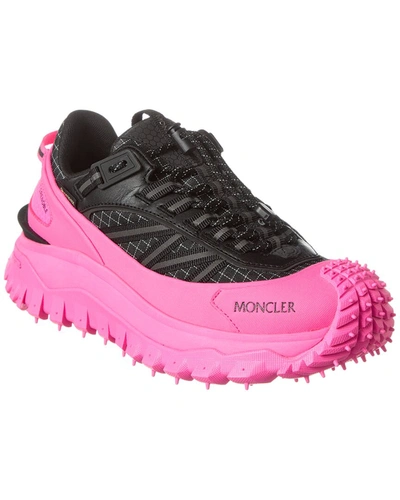 Moncler Trailgrip Gtx Chunky Sneakers In Red